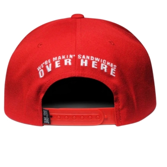 NWOT/FAT SAL'S X HALL OF FAMERED/WHITELIMITED EDITION - Picture 3 of 3